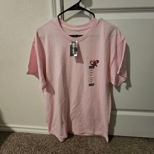 New Hot Topic Olivia Rodrigo GUTS World Tour Pink T Shirt Unisex Large